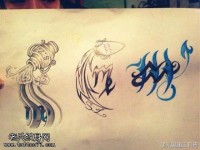 星座运势纹身图片大全男生(十二星座运势图片带字)