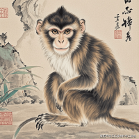 生肖猴一生运势大全图(生肖猴运势2021运势详解)