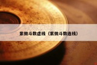 紫微斗数虚线（紫微斗数连线）