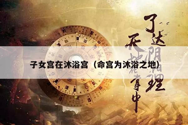 子女宫在沐浴宫（命宫为沐浴之地）